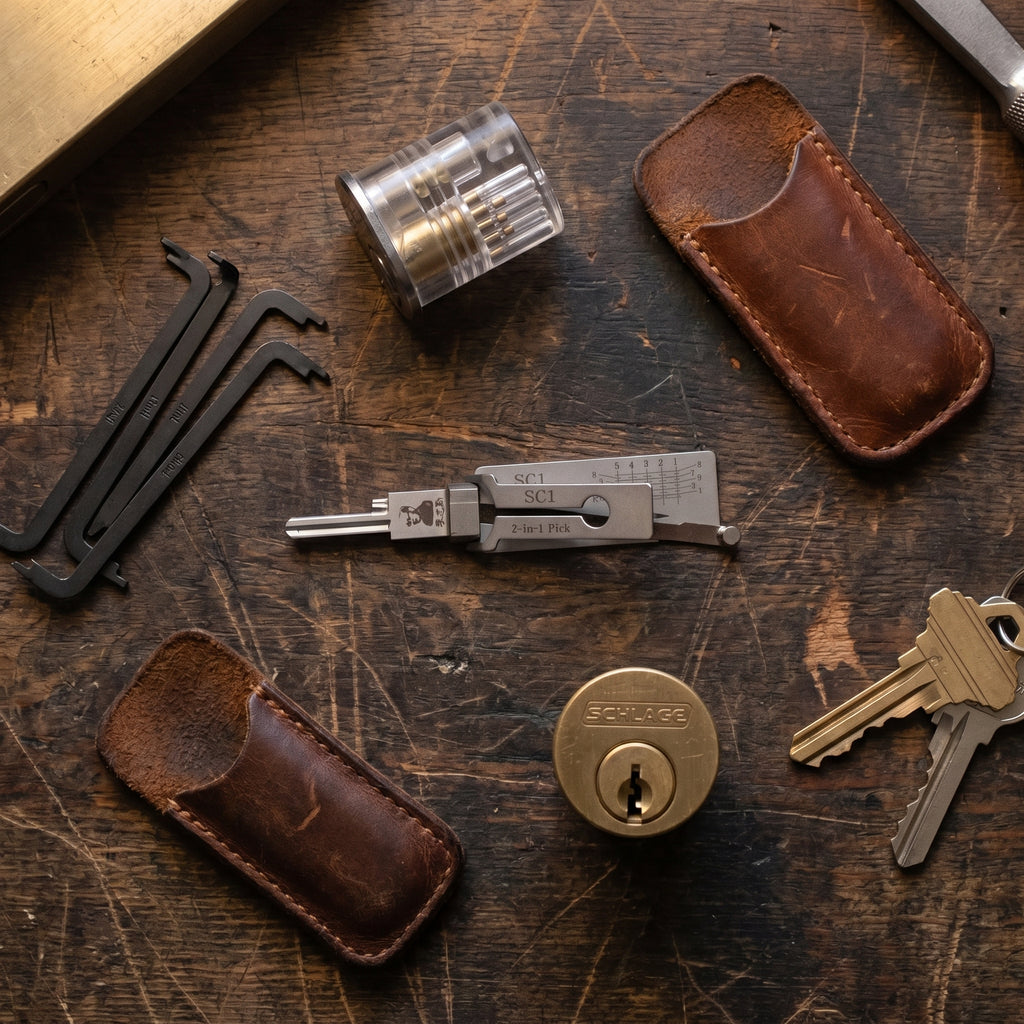 Pro SC1 Pick & Decoder — 2-in-1 Tool for Schlage 5-Pin Locks
