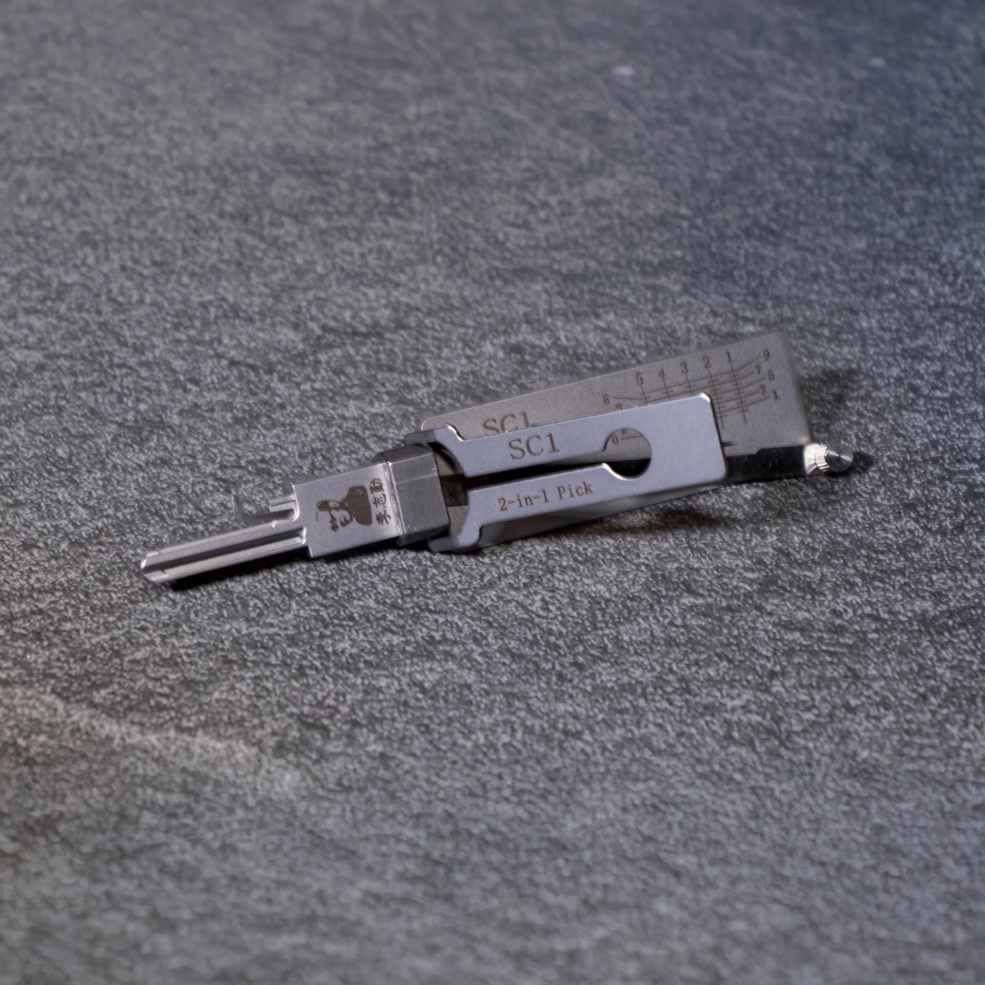 Pro SC1 Pick & Decoder — 2-in-1 Tool for Schlage 5-Pin Locks